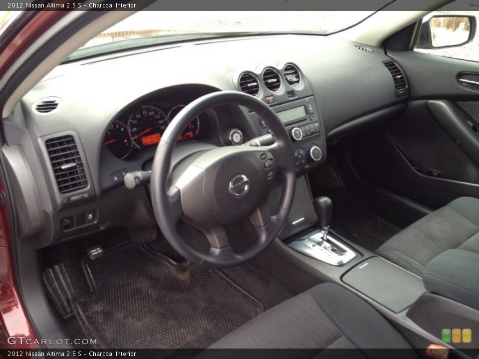 Charcoal 2012 Nissan Altima Interiors