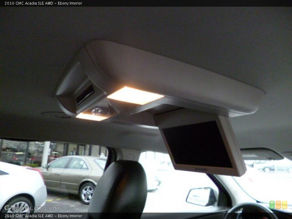Ebony Interior Entertainment System for the 2010 GMC Acadia SLE AWD #79778712