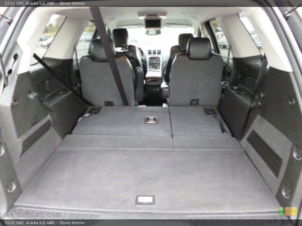 Ebony Interior Trunk for the 2010 GMC Acadia SLE AWD #79778722