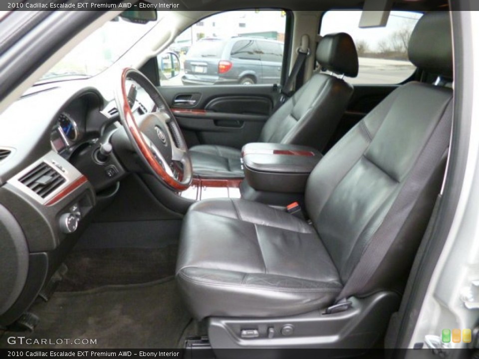 Ebony Interior Photo for the 2010 Cadillac Escalade EXT Premium AWD #79780856
