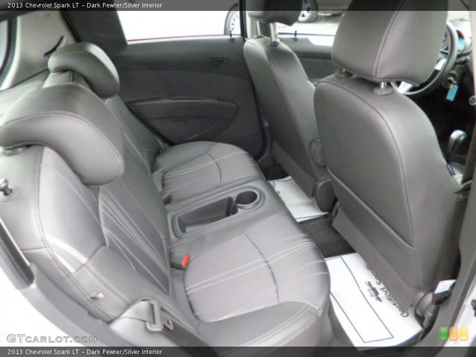 Dark Pewter/Silver Interior Rear Seat for the 2013 Chevrolet Spark LT #79781539