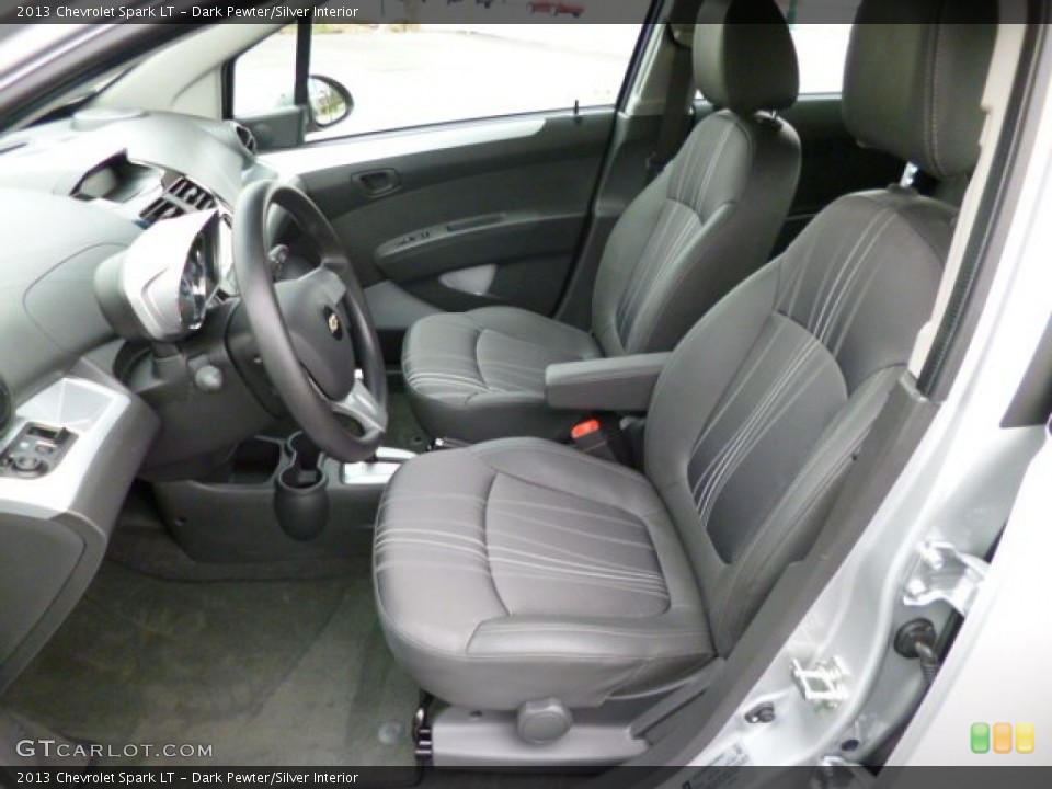 Dark Pewter/Silver Interior Photo for the 2013 Chevrolet Spark LT #79781599