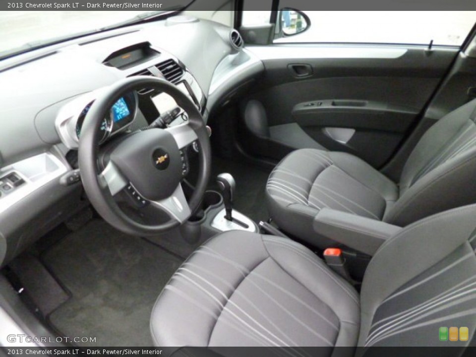 Dark Pewter/Silver Interior Prime Interior for the 2013 Chevrolet Spark LT #79781618