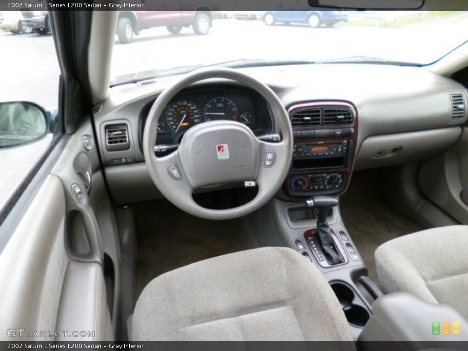 Gray Interior Dashboard for the 2002 Saturn L Series L200 Sedan #79781920