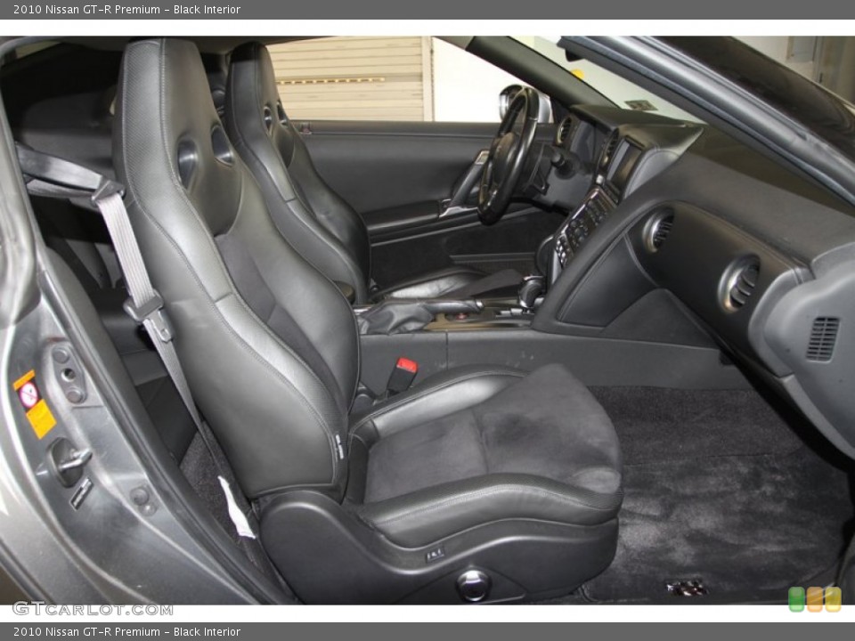Black Interior Front Seat for the 2010 Nissan GT-R Premium #79782190