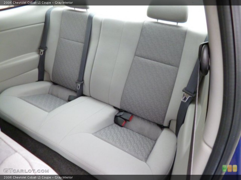 Gray Interior Rear Seat for the 2006 Chevrolet Cobalt LS Coupe #79782279