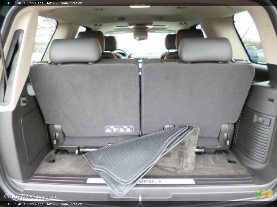 Ebony Interior Trunk for the 2012 GMC Yukon Denali AWD #79782982