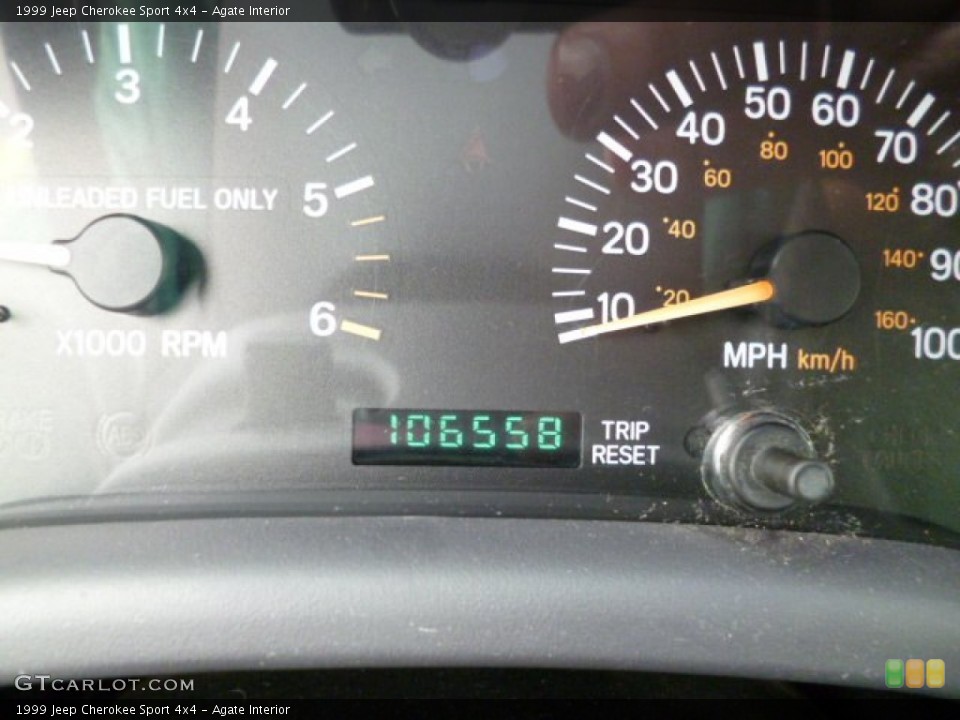 Agate Interior Gauges for the 1999 Jeep Cherokee Sport 4x4 #79783498