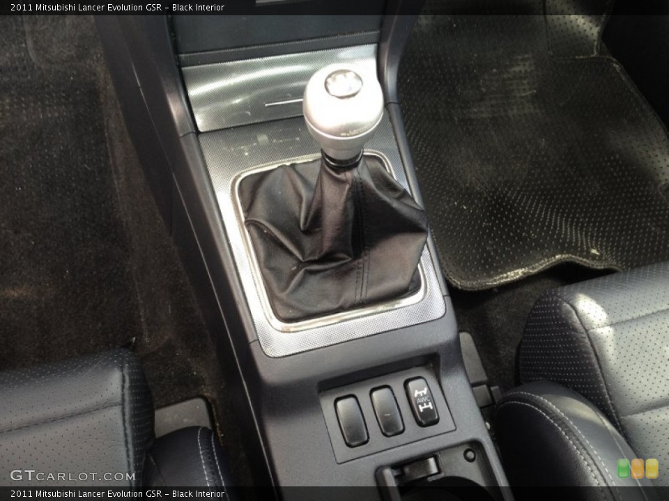 Black Interior Transmission for the 2011 Mitsubishi Lancer Evolution GSR #79783704