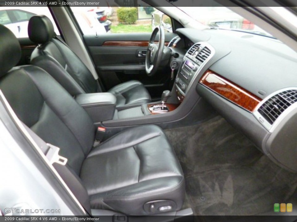 Ebony/Ebony Interior Photo for the 2009 Cadillac SRX 4 V6 AWD #79784044