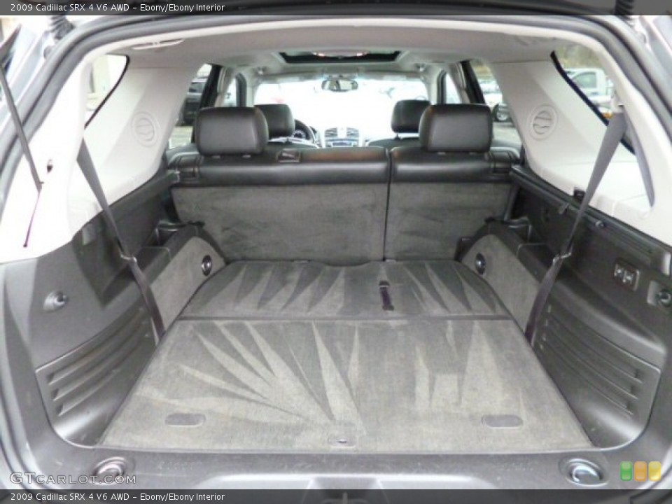 Ebony/Ebony Interior Trunk for the 2009 Cadillac SRX 4 V6 AWD #79784102