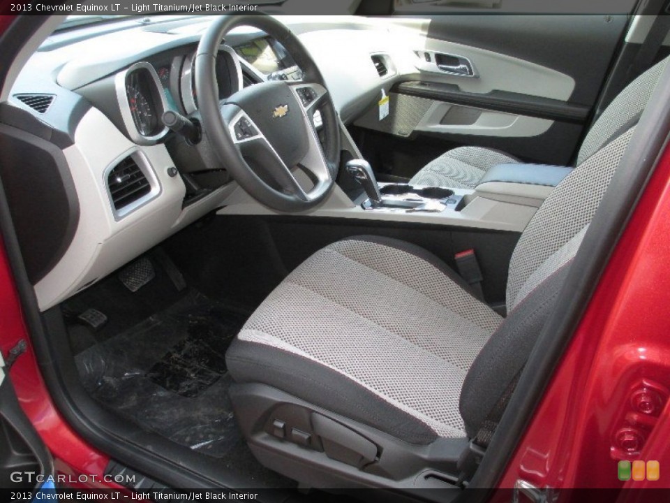 Light Titanium/Jet Black Interior Prime Interior for the 2013 Chevrolet Equinox LT #79784122