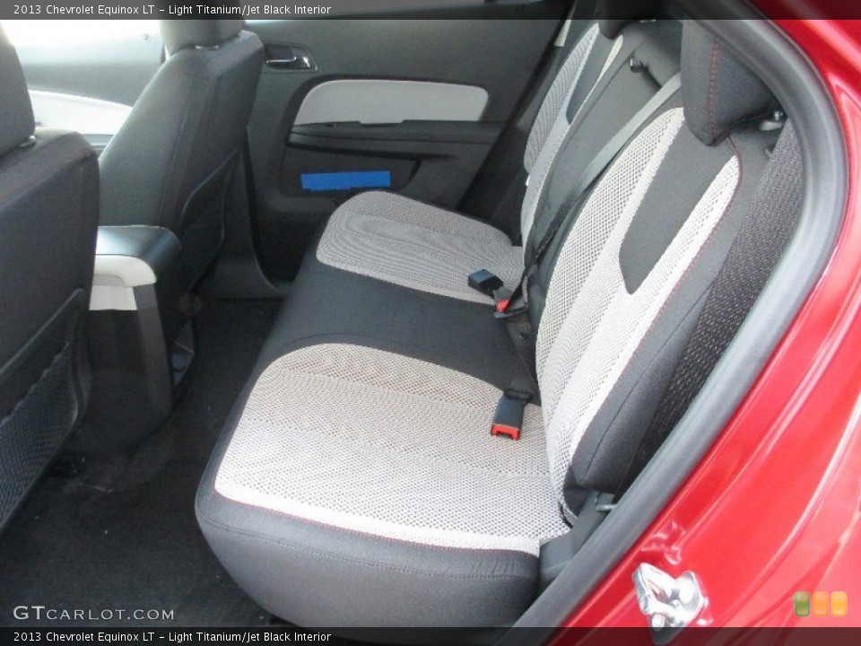 Light Titanium/Jet Black Interior Rear Seat for the 2013 Chevrolet Equinox LT #79784146