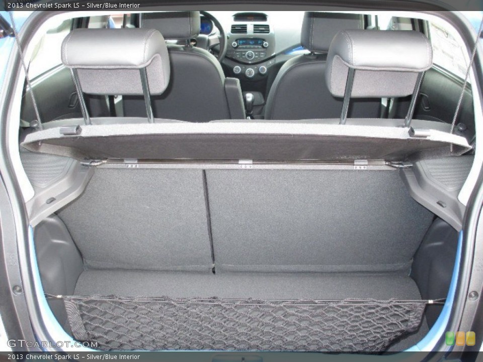 Silver/Blue Interior Trunk for the 2013 Chevrolet Spark LS #79785391