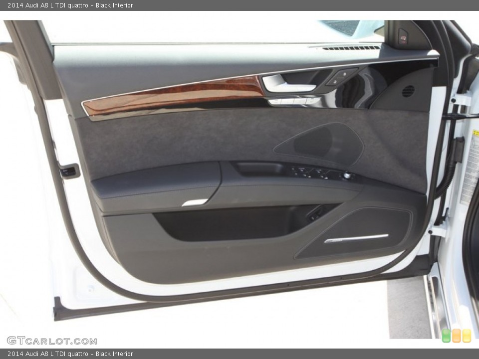 Black Interior Door Panel for the 2014 Audi A8 L TDI quattro #79785403