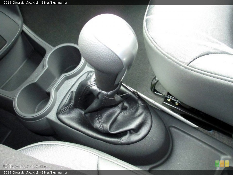 Silver/Blue Interior Transmission for the 2013 Chevrolet Spark LS #79785460