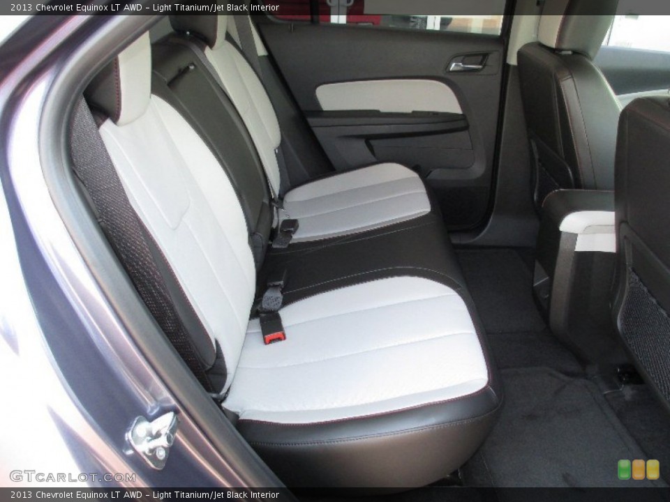 Light Titanium/Jet Black Interior Rear Seat for the 2013 Chevrolet Equinox LT AWD #79786480