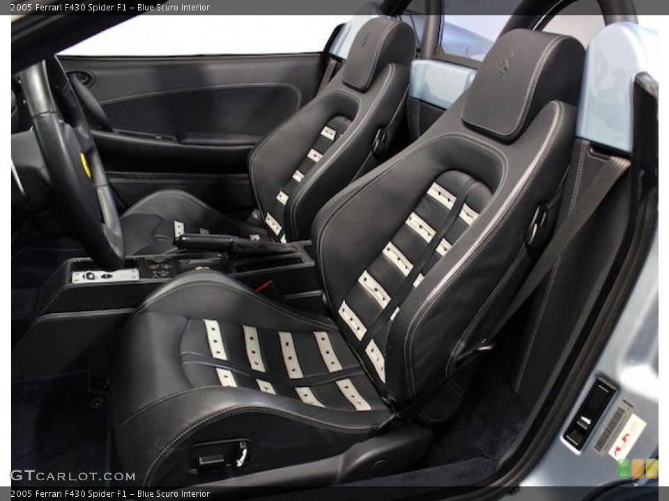 Blue Scuro 2005 Ferrari F430 Interiors