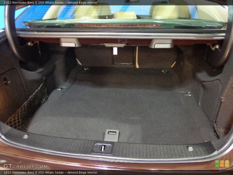 Almond Beige Interior Trunk for the 2010 Mercedes-Benz E 350 4Matic Sedan #79786534