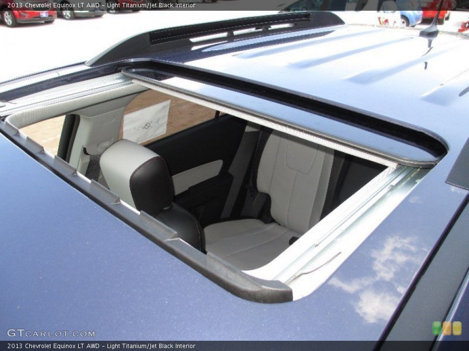 Light Titanium/Jet Black Interior Sunroof for the 2013 Chevrolet Equinox LT AWD #79786633