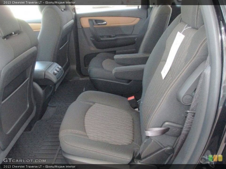 Ebony/Mojave Interior Rear Seat for the 2013 Chevrolet Traverse LT #79787041