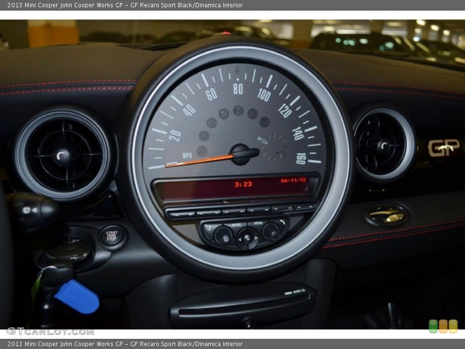 GP Recaro Sport Black/Dinamica Interior Gauges for the 2013 Mini Cooper John Cooper Works GP #79790119