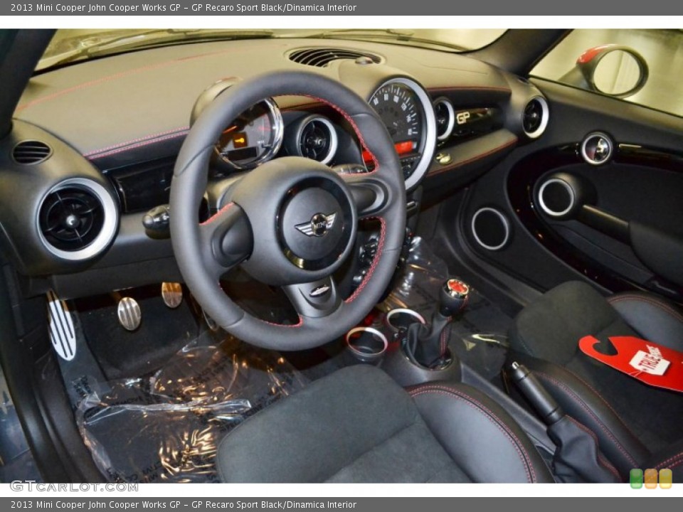 GP Recaro Sport Black/Dinamica Interior Dashboard for the 2013 Mini Cooper John Cooper Works GP #79790282