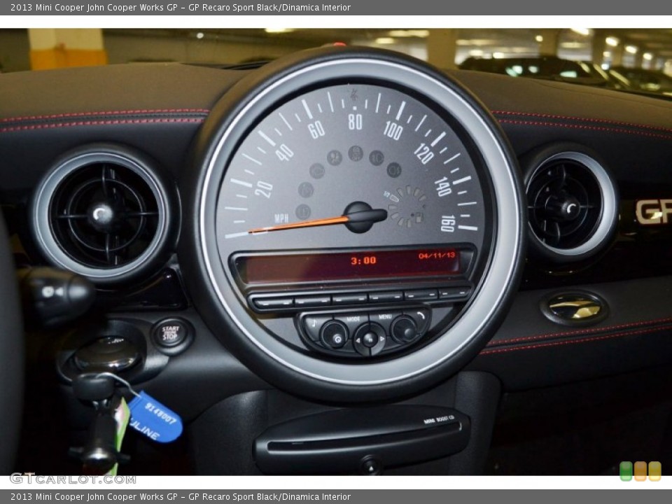 GP Recaro Sport Black/Dinamica Interior Gauges for the 2013 Mini Cooper John Cooper Works GP #79790318