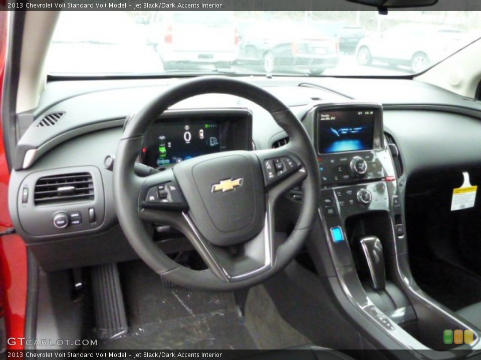 Jet Black/Dark Accents Interior Dashboard for the 2013 Chevrolet Volt  #79792448