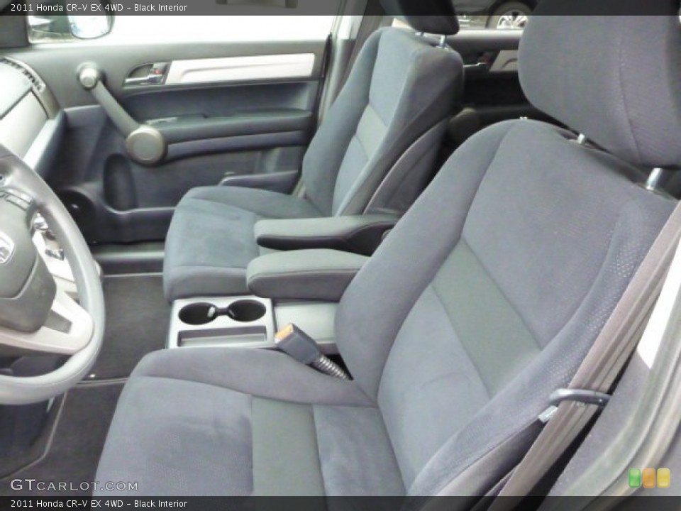 Black Interior Photo for the 2011 Honda CR-V EX 4WD #79795132