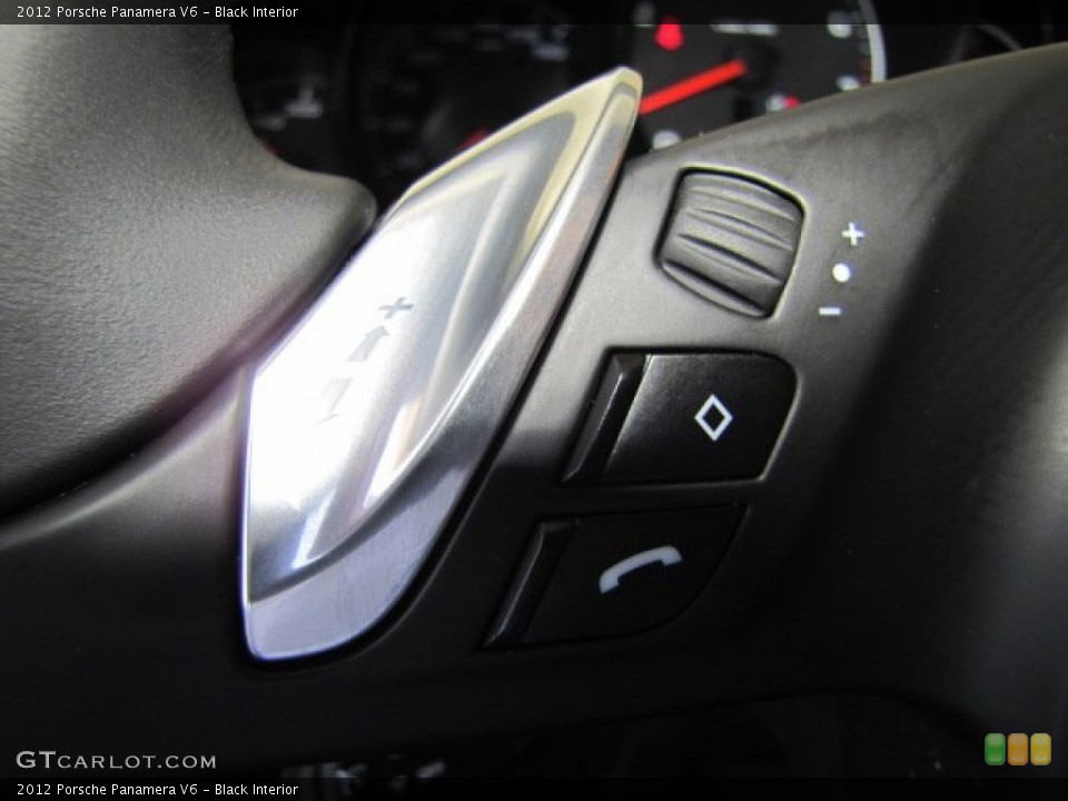 Black Interior Controls for the 2012 Porsche Panamera V6 #79801165