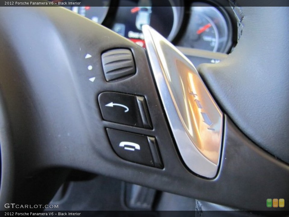 Black Interior Controls for the 2012 Porsche Panamera V6 #79801175