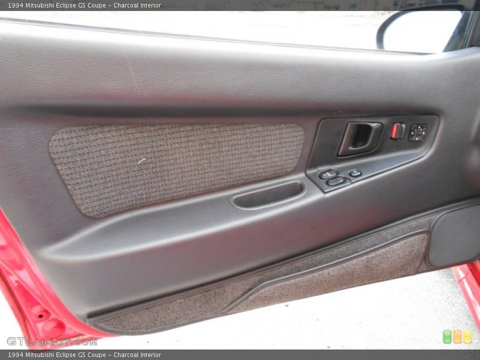 Charcoal Interior Door Panel for the 1994 Mitsubishi Eclipse GS Coupe #79801225
