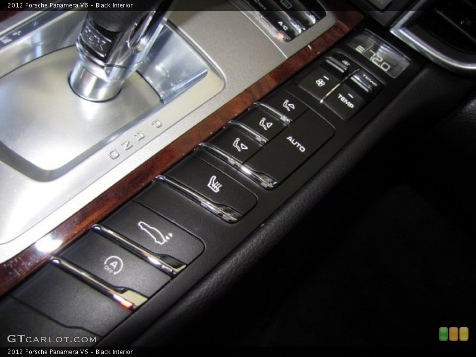 Black Interior Controls for the 2012 Porsche Panamera V6 #79801279