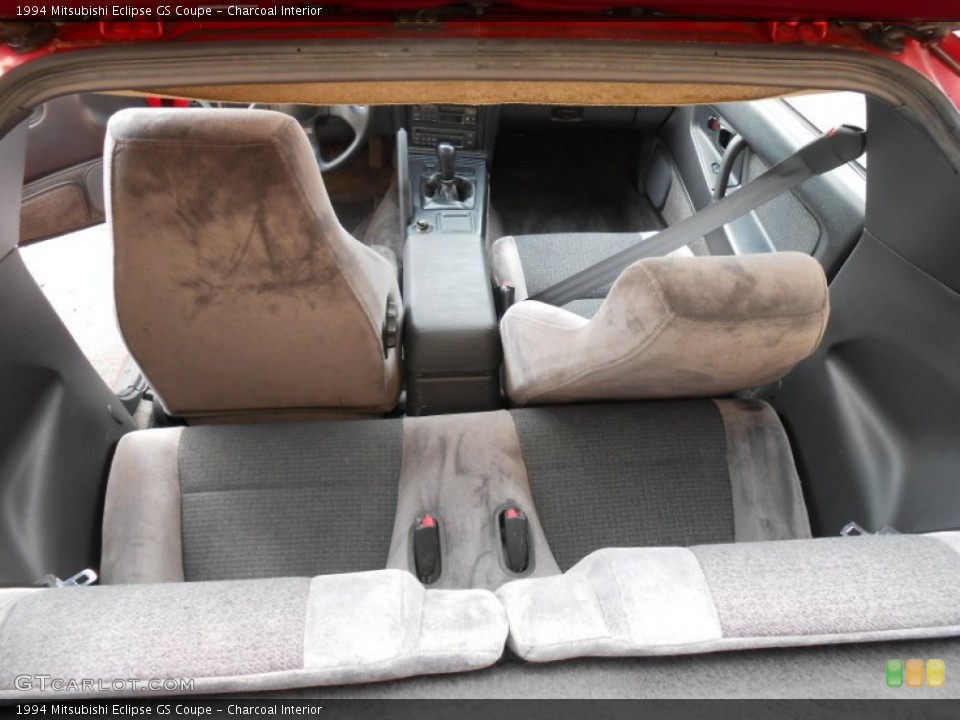 Charcoal Interior Rear Seat for the 1994 Mitsubishi Eclipse GS Coupe #79801288