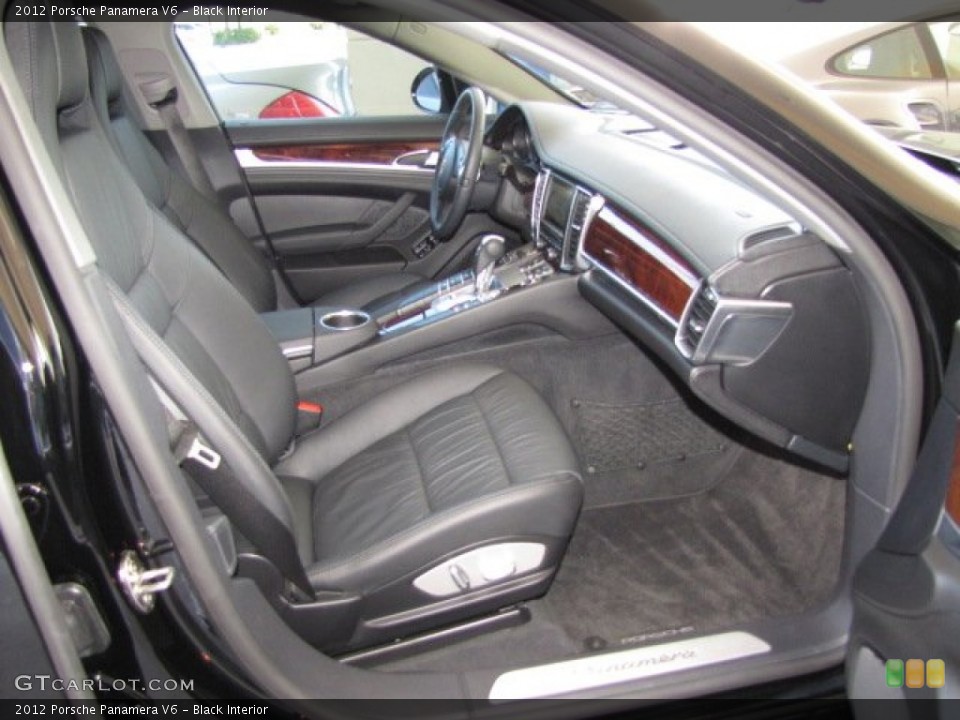 Black Interior Front Seat for the 2012 Porsche Panamera V6 #79801300