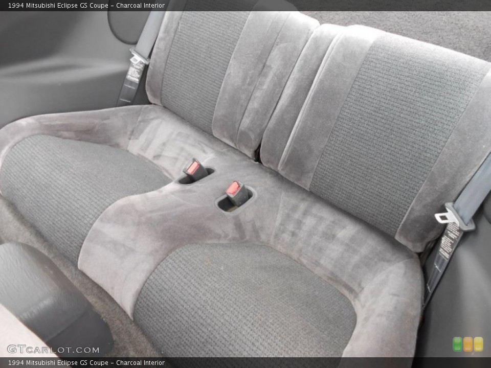 Charcoal Interior Rear Seat for the 1994 Mitsubishi Eclipse GS Coupe #79801356