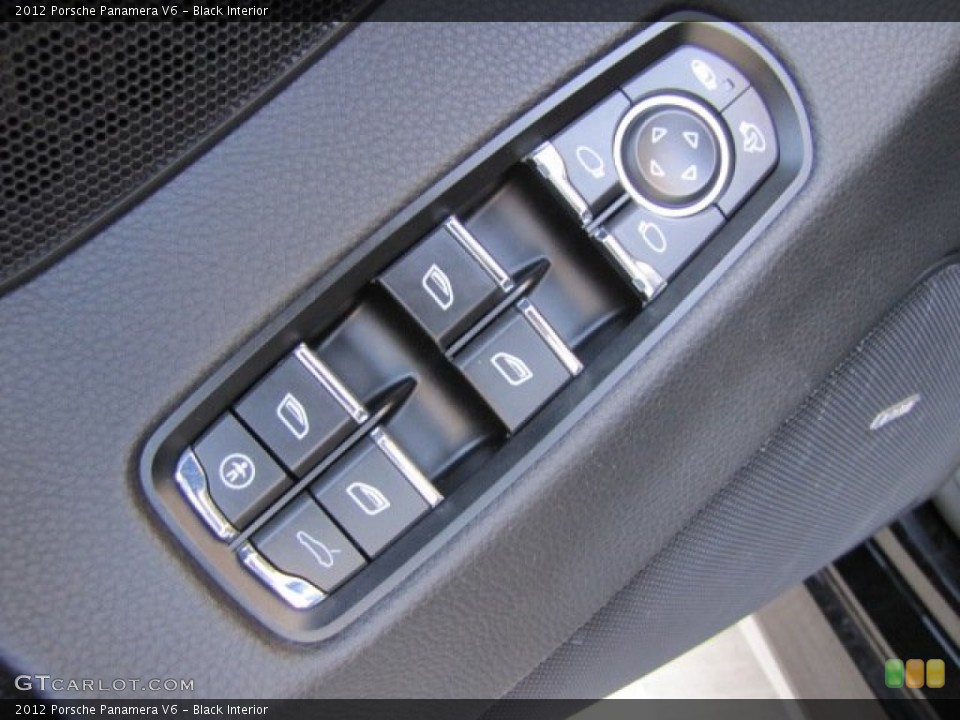 Black Interior Controls for the 2012 Porsche Panamera V6 #79801561