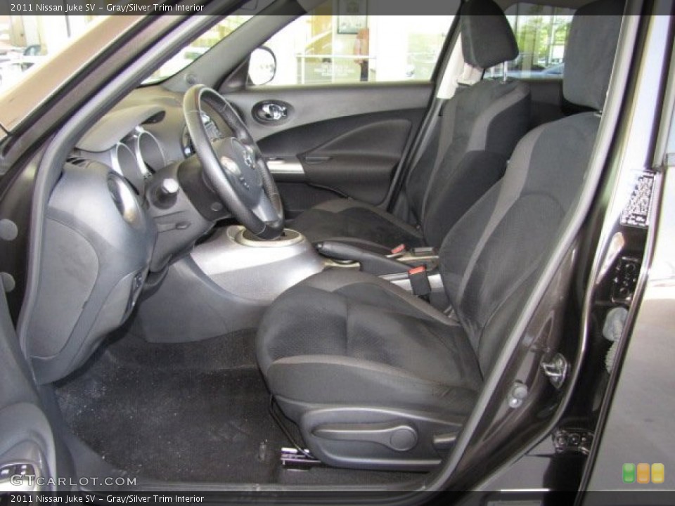 Gray/Silver Trim Interior Photo for the 2011 Nissan Juke SV #79801852