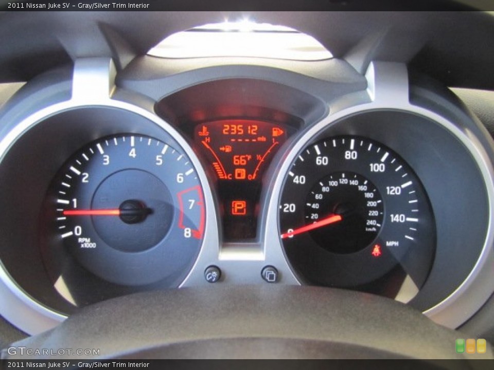 Gray/Silver Trim Interior Gauges for the 2011 Nissan Juke SV #79802062