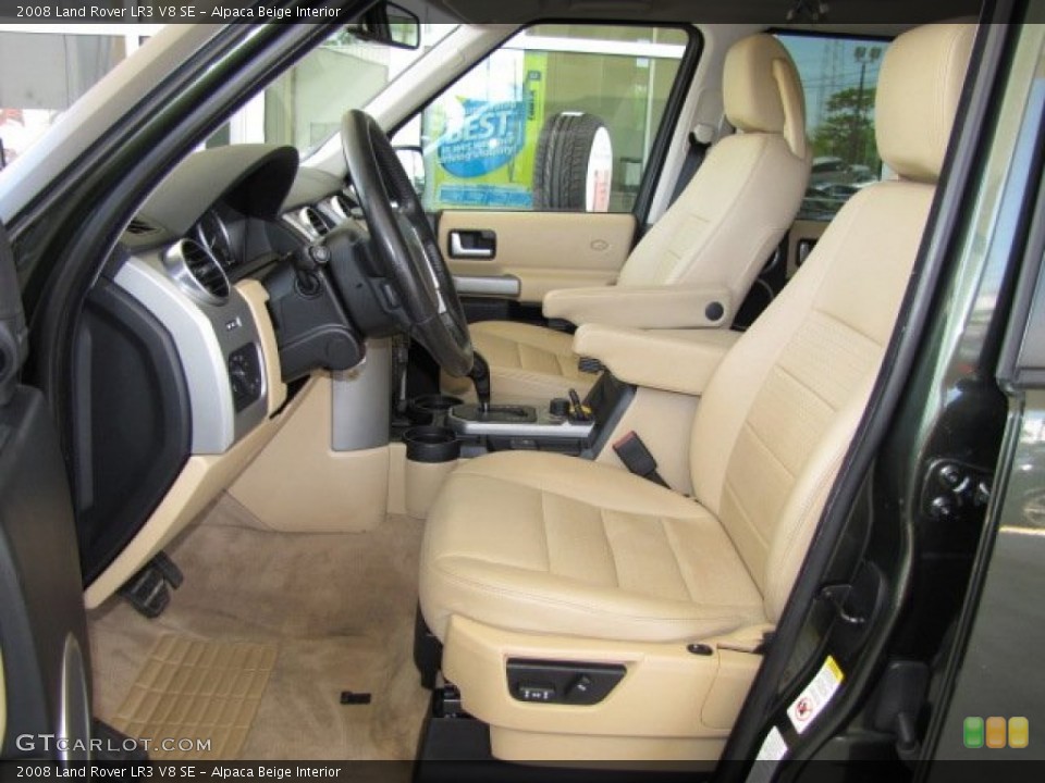 Alpaca Beige Interior Photo for the 2008 Land Rover LR3 V8 SE #79802560