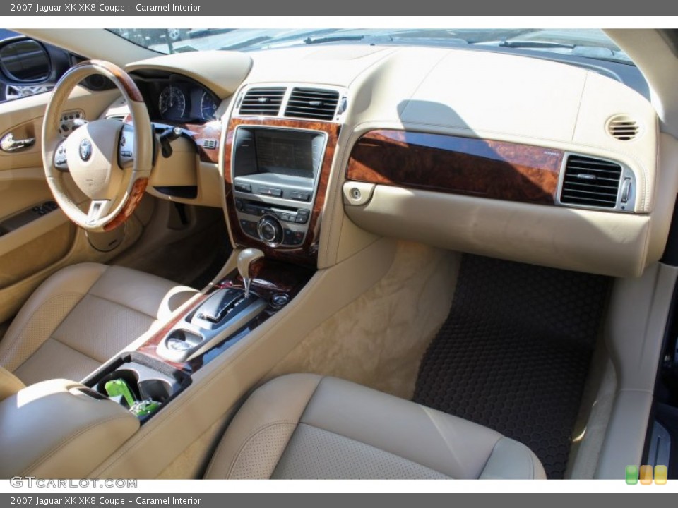 Caramel Interior Dashboard for the 2007 Jaguar XK XK8 Coupe #79803250