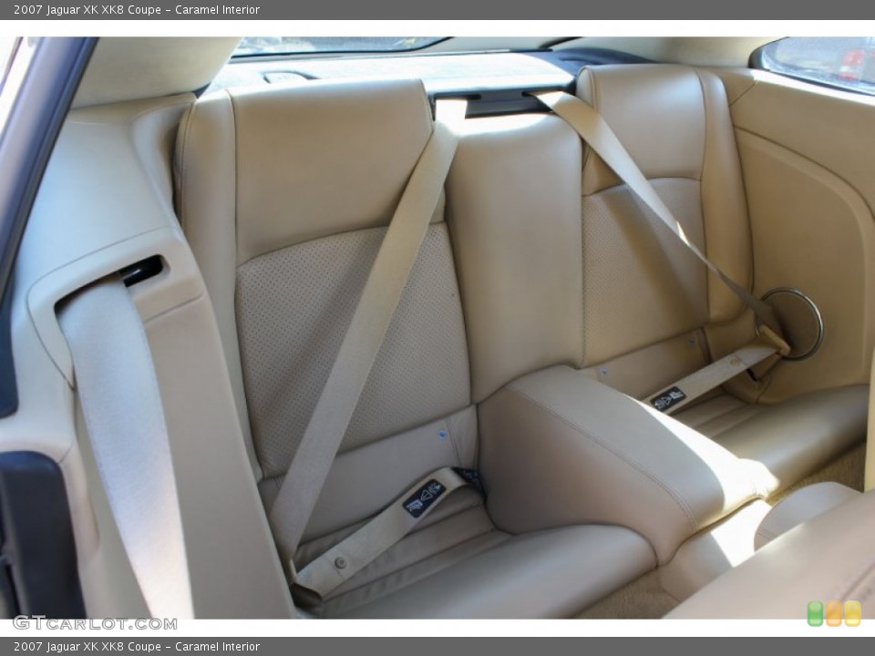 Caramel Interior Rear Seat for the 2007 Jaguar XK XK8 Coupe #79803265