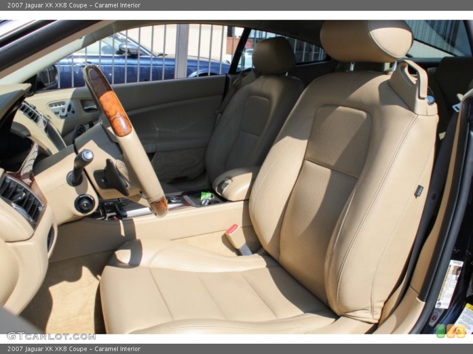 Caramel Interior Front Seat for the 2007 Jaguar XK XK8 Coupe #79803310
