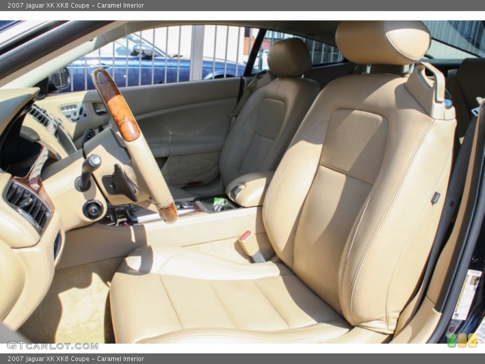 Caramel Interior Front Seat for the 2007 Jaguar XK XK8 Coupe #79803328