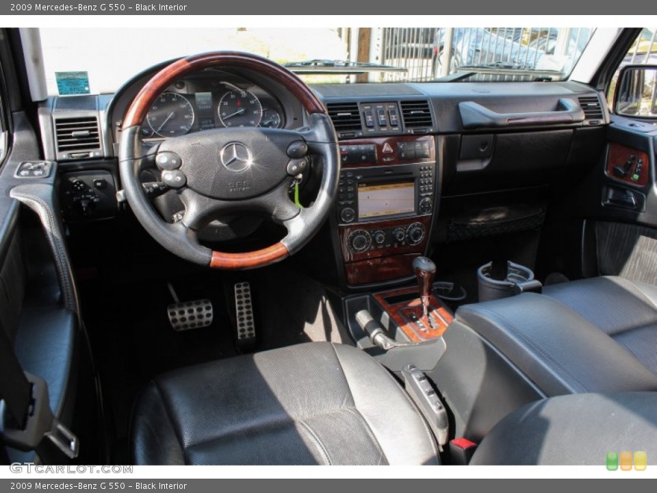 Black 2009 Mercedes-Benz G Interiors