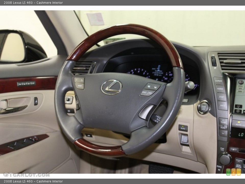 Cashmere Interior Steering Wheel for the 2008 Lexus LS 460 #79805554