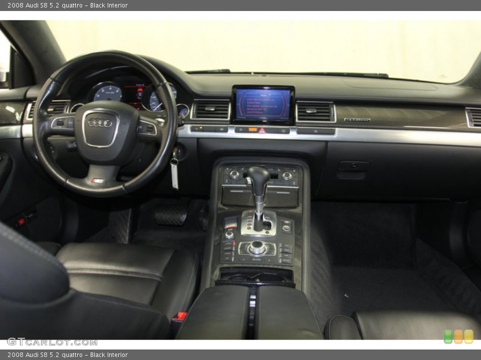 Black Interior Dashboard for the 2008 Audi S8 5.2 quattro #79805815