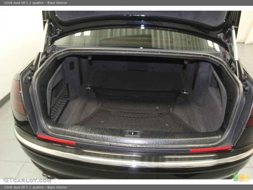 Black Interior Trunk for the 2008 Audi S8 5.2 quattro #79805897