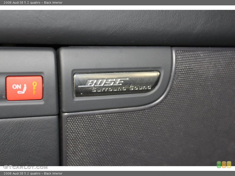 Black Interior Audio System for the 2008 Audi S8 5.2 quattro #79805950